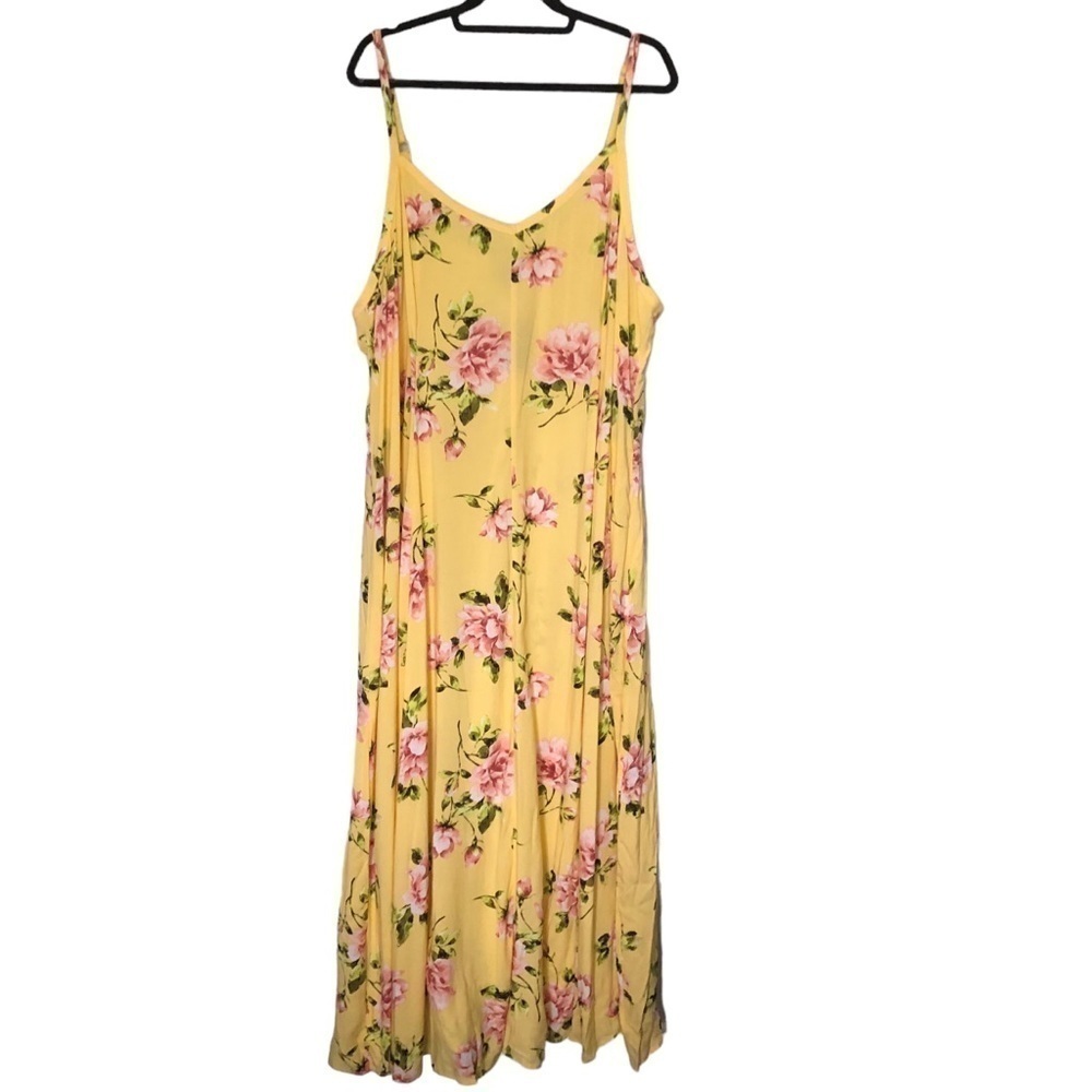 NWT Torrid Maxi Challis Trapeze Dress - Picture 6 of 11